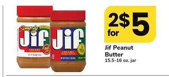 ACME Jif peanut butter offer