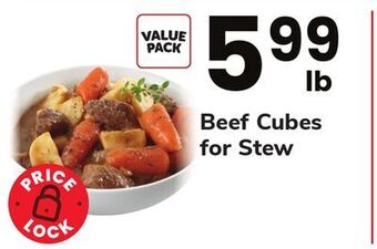 ACME Beef cubes for stew offer