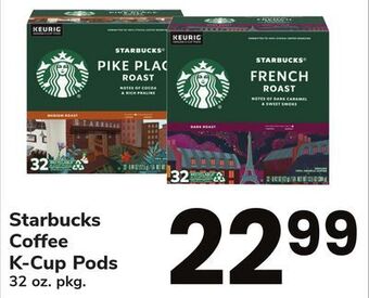 ACME Starbucks coffee k-cup pods offer