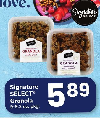 ACME Signature select® granola offer