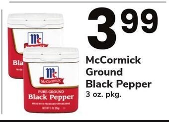 ACME Mccormick ground black pepper offer
