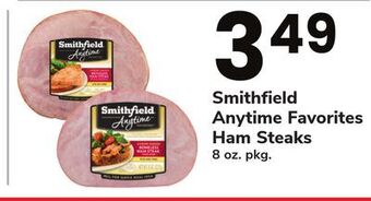 ACME Smithfield anytime favorites ham steaks offer