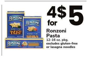 ACME Ronzoni pasta offer