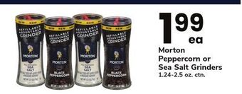 ACME Morton peppercorn or sea salt grinders offer
