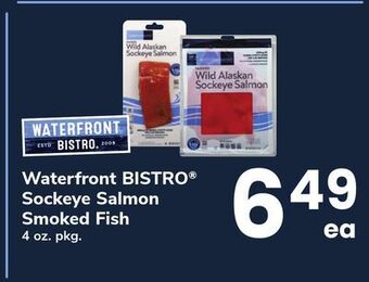 ACME Waterfront bistro® sockeye salmon smoked fish offer
