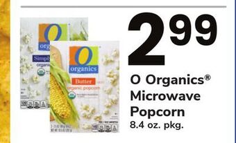 ACME O organics® microwave popcorn offer