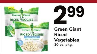 ACME Green giant riced vegetables offer