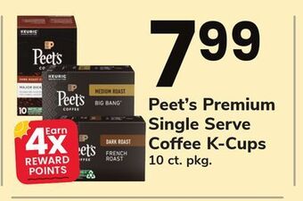 ACME Peet's premium single serve coffee k-cups offer