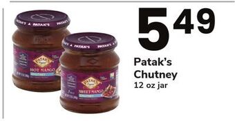 ACME Patak's chutney offer