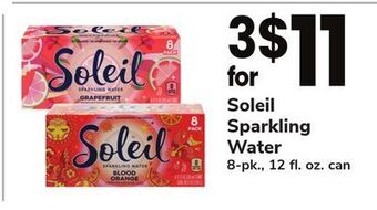 ACME Soleil sparkling water offer