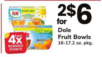 ACME Dole fruit bowls offer