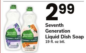 ACME Seventh generation liquid dish soap offer