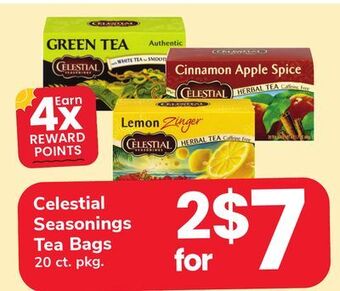 ACME Celestial seasonings tea bags offer