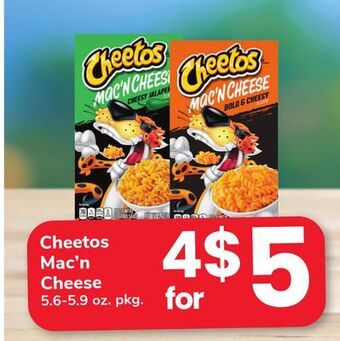 ACME Cheetos mac'n cheese offer