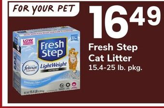 ACME Fresh step cat litter offer