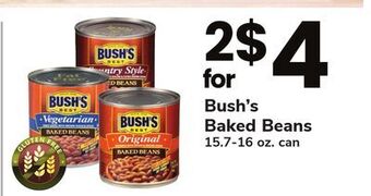 ACME Bush's baked beans offer
