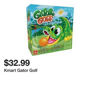 Kmart Kmart gator golf offer