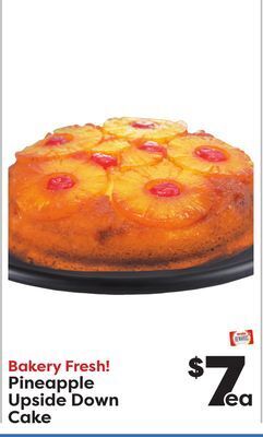 Weis Markets Pineapple upside down cake offer