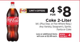 ShopRite 2-liter offer