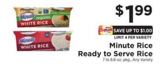 ShopRite Ready to serve rice offer
