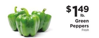 ShopRite Green peppers offer