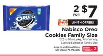 ShopRite Cookies family size offer