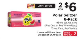 ShopRite Seltzer 8-pack offer