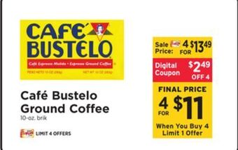ShopRite Ground coffee offer