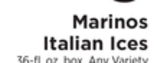 ShopRite Italian ices offer