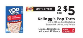 ShopRite Pop-tarts offer