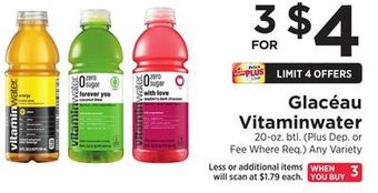 ShopRite Vitaminwater offer