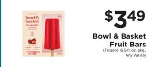 ShopRite Fruit bars offer