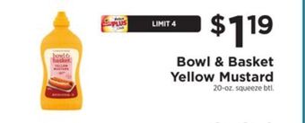 ShopRite Yellow mustard offer