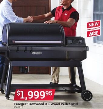 Ace Hardware Traeger® ironwood xl wood pellet grill offer