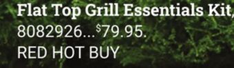 Ace Hardware Flat top grill essentials kit offer