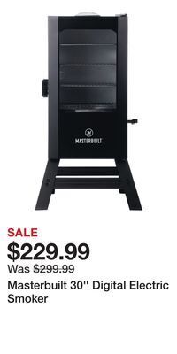Cabela's Masterbuilt 30'' digital electric smoker offer