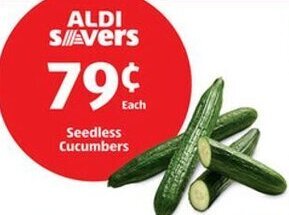 Aldi Seedless Cucumbers offer