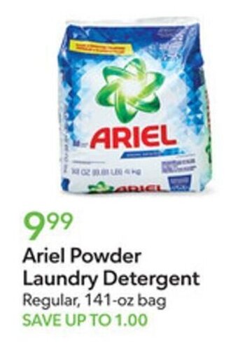Publix Ariel Powder Laundry Detergent offer