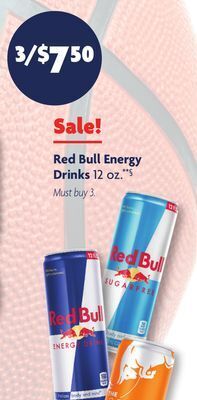 Family Dollar Red bull energy drinks offer