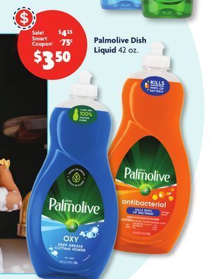 Family Dollar Palmolive dish liquid offer