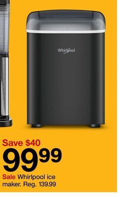 Target Whirlpool ice maker offer