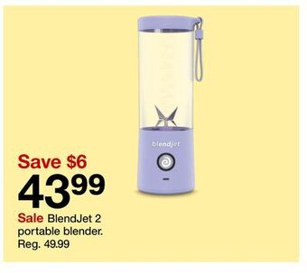 Target Blendjet 2 portable blender offer