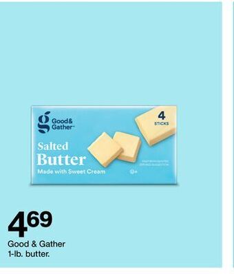 Target Good & gather 1 - lb. butter offer