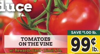Dearborn Market Tomatoes on the vine offer