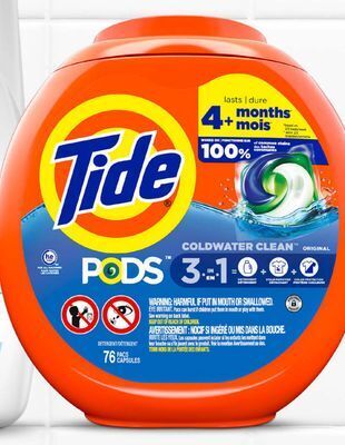 Target Tide pods 76-ct. laundry detergent pacs. offer