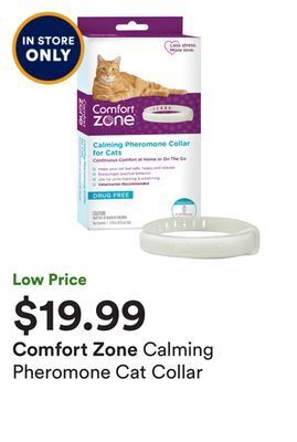 Calming pheromone cat collar