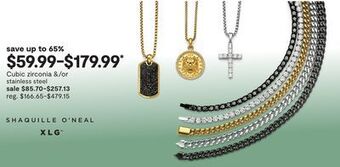 JC Penney Cubic zirconia &/or stainless steel offer