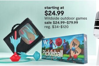 JC Penney Wildside outdoor games offer