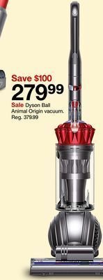 Target Dyson ball animal origin vacuum offer