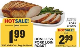 Food Lion BONELESS PORK LOIN Roast offer